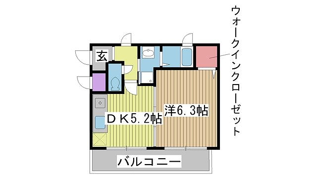 神戸市中央区花隈町間取