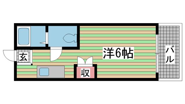 神戸市中央区楠町間取