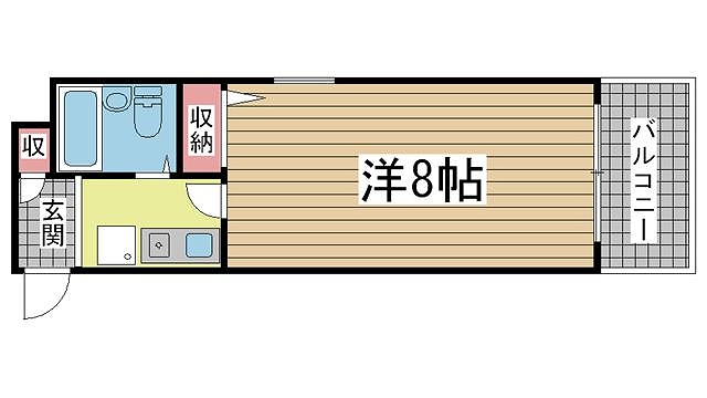 神戸市中央区花隈町間取