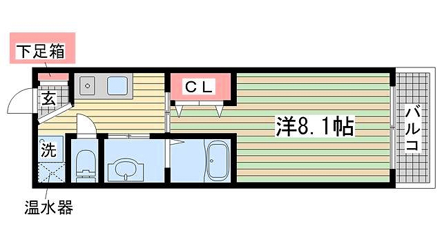 神戸市兵庫区西上橘通間取