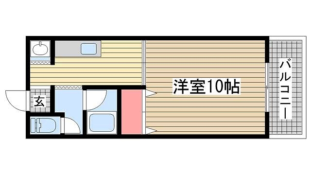 神戸市兵庫区都由乃町間取