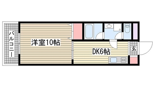 神戸市兵庫区下沢通間取