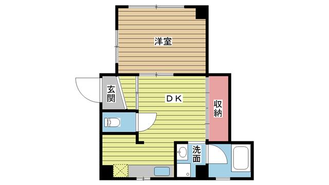 神戸市兵庫区福原町間取