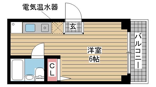 神戸市灘区福住通間取