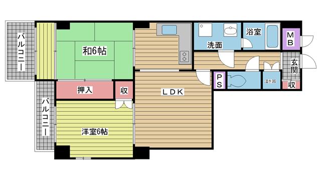 神戸市中央区北長狭通間取