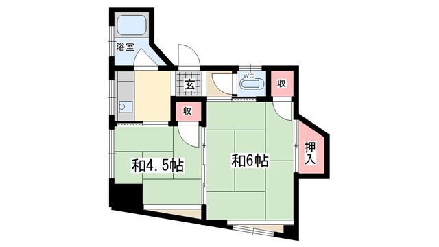 神戸市中央区北長狭通間取