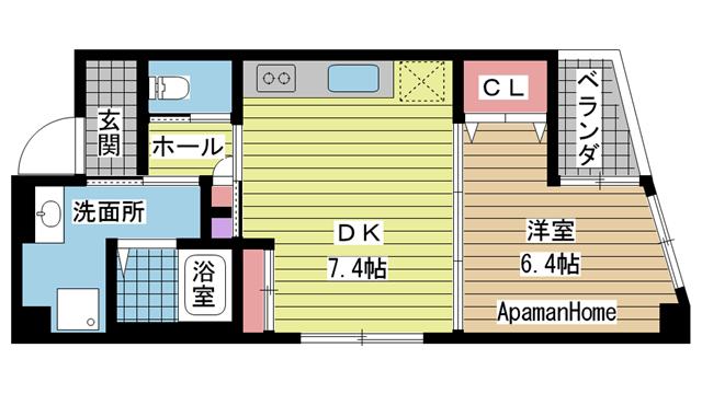 神戸市中央区中山手通間取