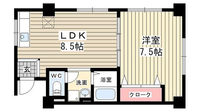 神戸市兵庫区小河通間取