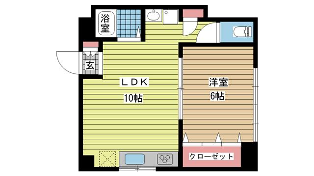 神戸市東灘区御影本町間取