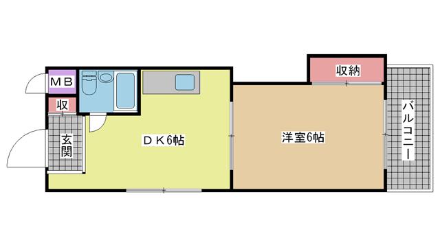 神戸市灘区琵琶町間取