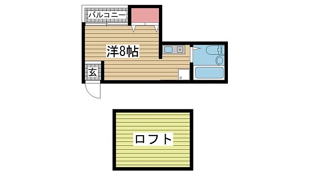 神戸市兵庫区馬場町間取