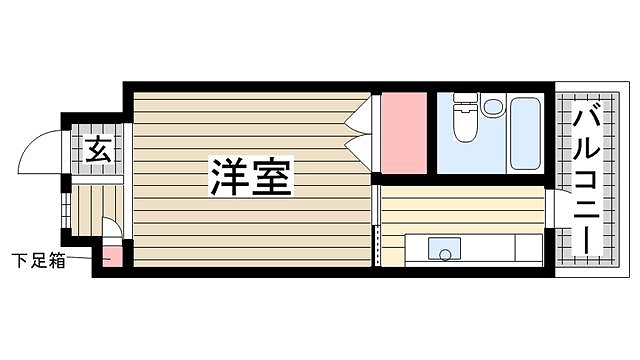 神戸市兵庫区馬場町間取