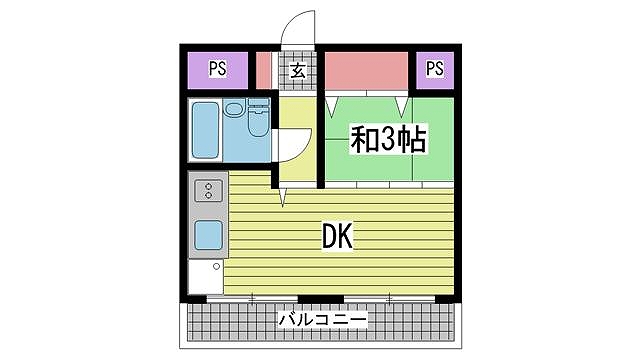 神戸市中央区北長狭通間取