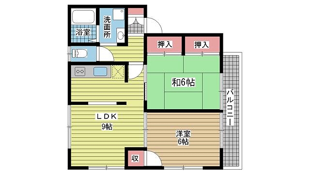 神戸市兵庫区荒田町間取