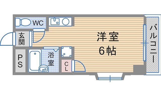 神戸市兵庫区中道通間取