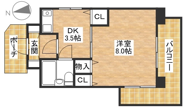 神戸市兵庫区駅前通間取