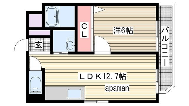 神戸市兵庫区本町間取