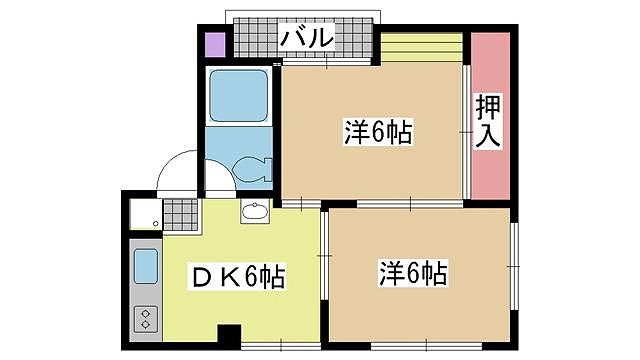 神戸市兵庫区西橘通間取