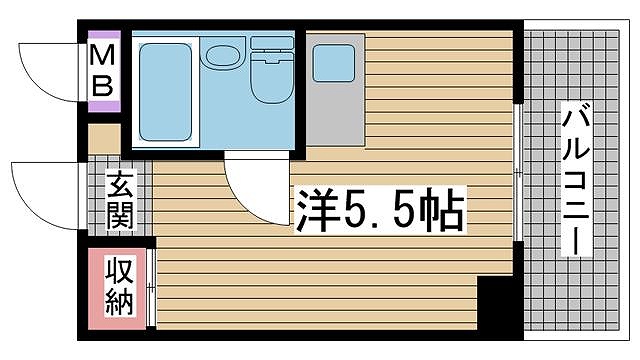 神戸市兵庫区西上橘通間取