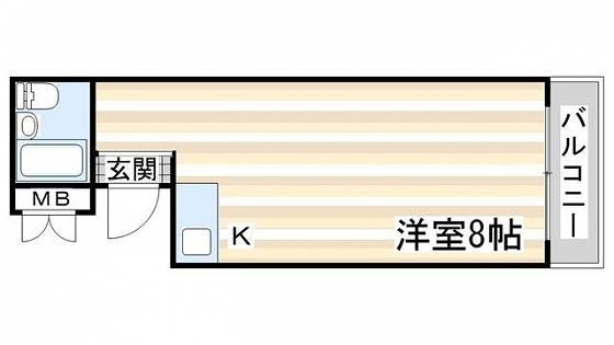 神戸市兵庫区菊水町間取