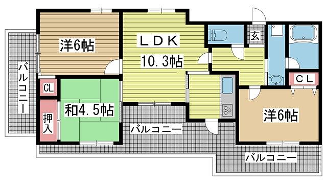 神戸市兵庫区石井町間取