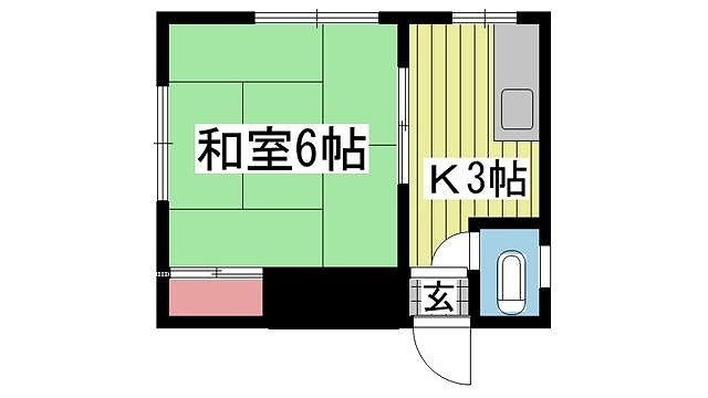 神戸市中央区琴ノ緒町間取