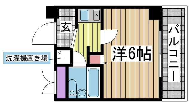 神戸市中央区琴ノ緒町間取