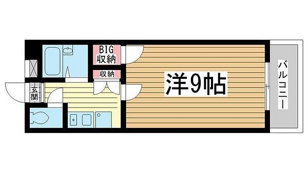 神戸市中央区筒井町間取