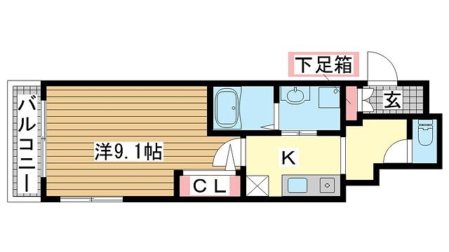 神戸市中央区加納町間取