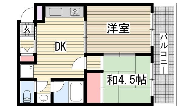 神戸市中央区熊内橋通間取