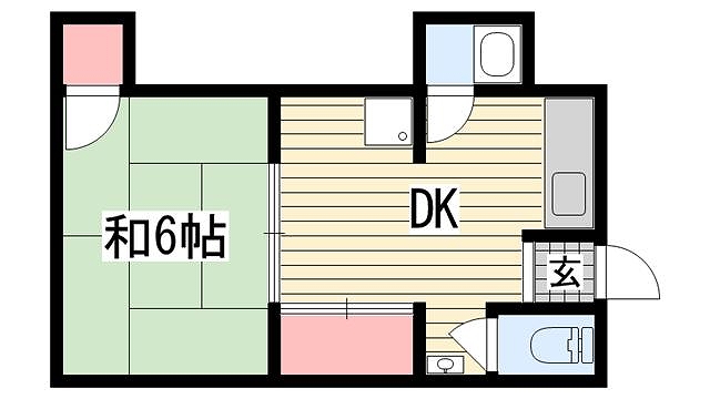 神戸市兵庫区神田町間取