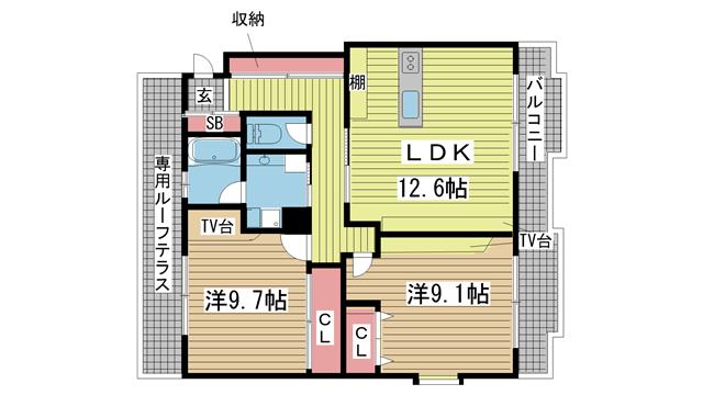 神戸市中央区山本通間取