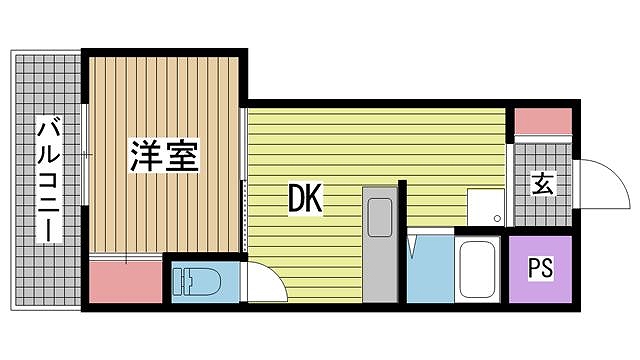 神戸市中央区花隈町間取