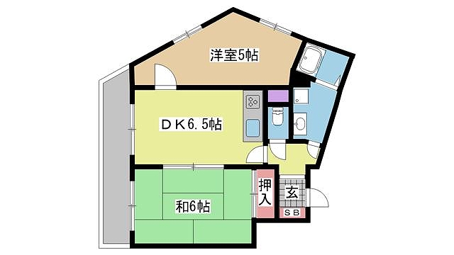 神戸市中央区北長狭通間取