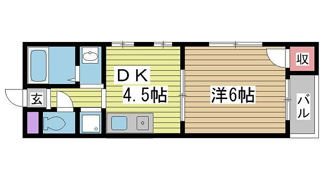 神戸市兵庫区新開地間取