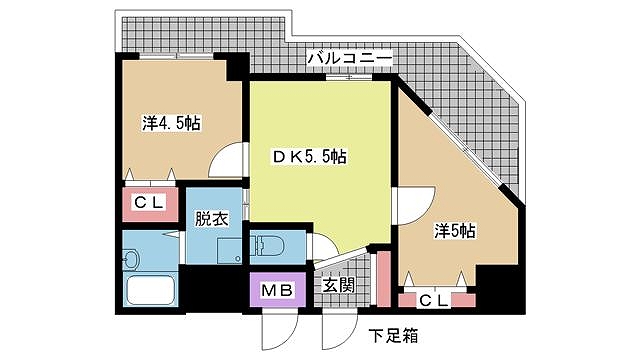 神戸市兵庫区新開地間取