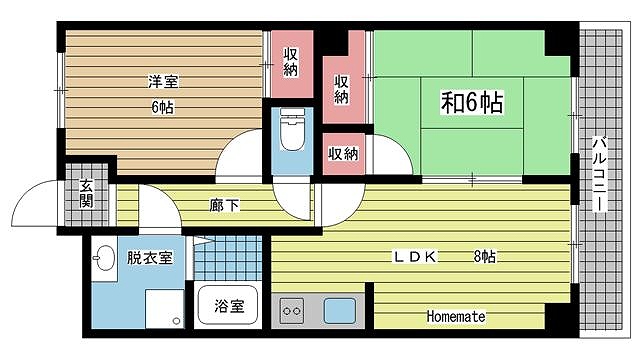 神戸市長田区房王寺町間取