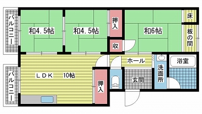 神戸市須磨区白川間取