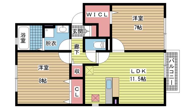 神戸市西区白水間取