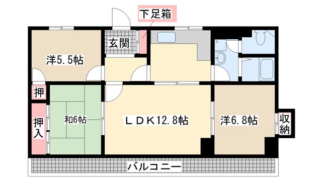 神戸市中央区山本通間取