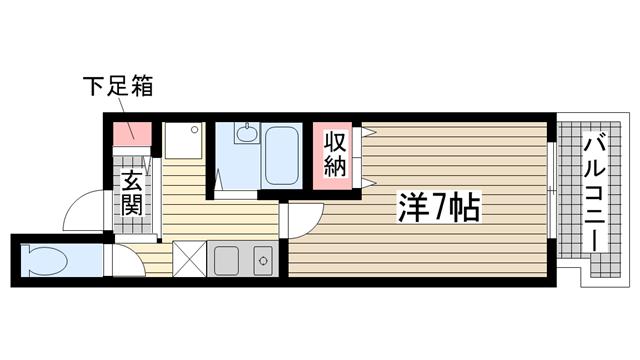 神戸市灘区桜口町間取