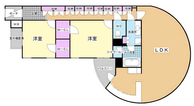 神戸市垂水区天ノ下町間取