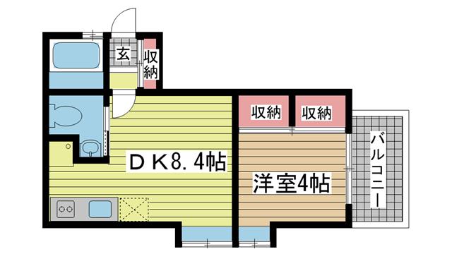 神戸市須磨区須磨浦通間取