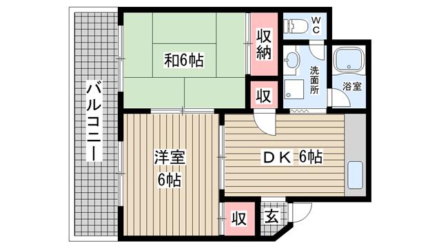 神戸市兵庫区湊町間取