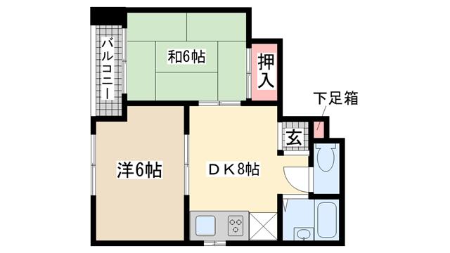 神戸市兵庫区新開地間取