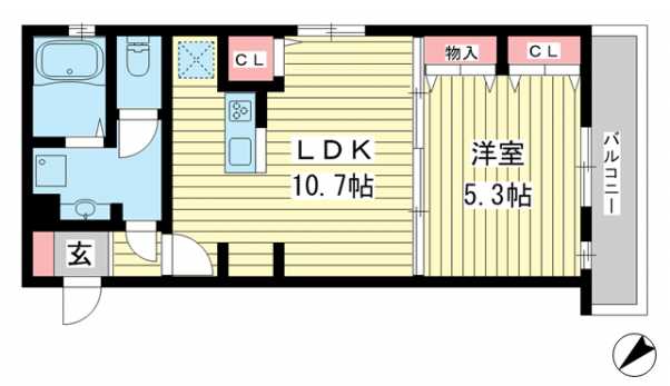 神戸市須磨区古川町間取