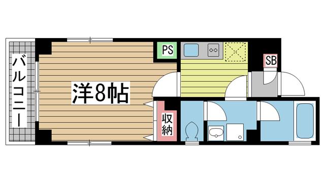 神戸市中央区楠町間取