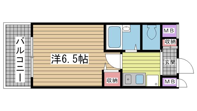 神戸市中央区熊内町間取