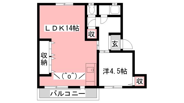 神戸市垂水区神陵台間取