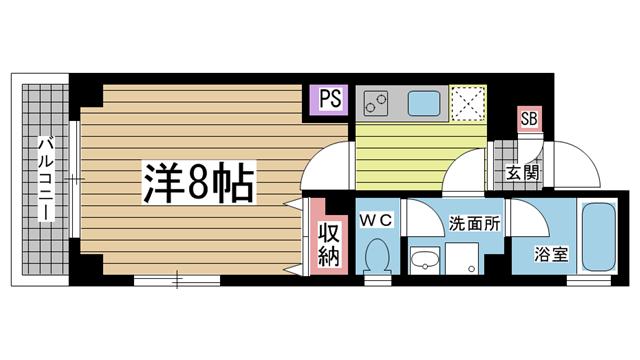 神戸市中央区楠町間取